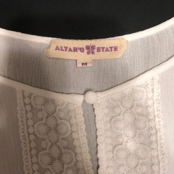 White Altar’d State Top - Picture 2 of 2